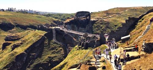 Tintagel Castle - Arthur's Playground!